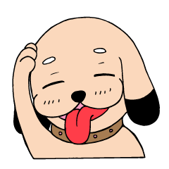 [LINEスタンプ] 忠犬プッチ