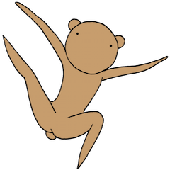 [LINEスタンプ] クマのくまた