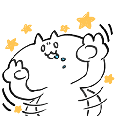 [LINEスタンプ] ヨダレねこ