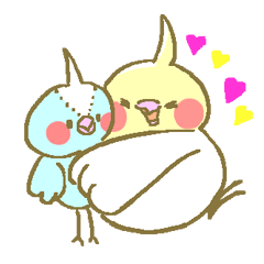 [LINEスタンプ] オカメインコのピヨと仲間たち