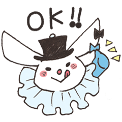 [LINEスタンプ] シルクハットサーカス