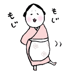 [LINEスタンプ] おかめかあさんの画像（メイン）