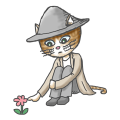 [LINEスタンプ] 旅の猫