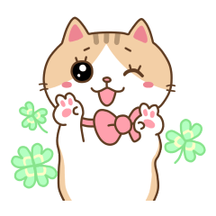 [LINEスタンプ] ねこのみゃーこ2の画像（メイン）