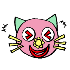 [LINEスタンプ] 猫のサキ