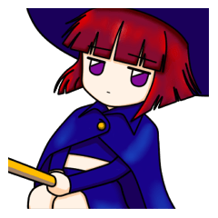 [LINEスタンプ] 多分、魔(法少)女みっちゃんの画像（メイン）