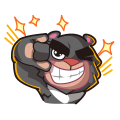 [LINEスタンプ] A-gi bear