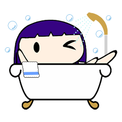 [LINEスタンプ] 座敷童のはーにゃんの画像（メイン）