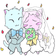 [LINEスタンプ] さくらんぼねこコレクション2 グアム旅行記