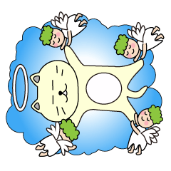 [LINEスタンプ] 俺のダメ ネコ