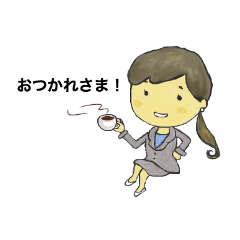 [LINEスタンプ] Medical Representative 2