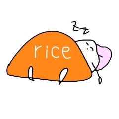[LINEスタンプ] 米っこ♡の画像（メイン）