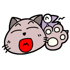 [LINEスタンプ] ちーちゃんとしっぽの画像（メイン）