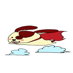 [LINEスタンプ] Poppy naughty little dog.