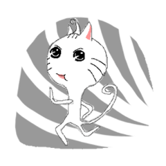 [LINEスタンプ] Q Cat