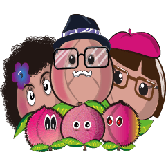 [LINEスタンプ] Peaches Elvesの画像（メイン）