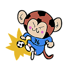 [LINEスタンプ] サルトサカナの画像（メイン）