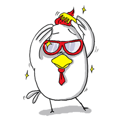 [LINEスタンプ] chicken salaryman