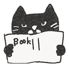 [LINEスタンプ] 黒猫とメガネ女子