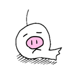 [LINEスタンプ] ある意味素直な性格ブーチェくん