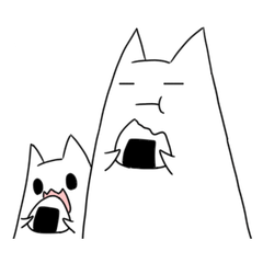 [LINEスタンプ] 猫おばけ