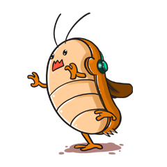 [LINEスタンプ] Peter The Roach