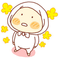 [LINEスタンプ] ぽてちびちゃん