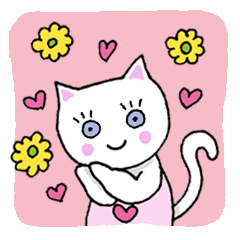 [LINEスタンプ] はらまきにゃんこ姉さん 恋愛編の画像（メイン）