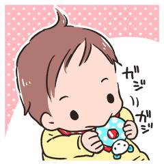 [LINEスタンプ] かわいい赤ちゃんのスタンプ