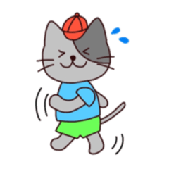 [LINEスタンプ] ランニャー