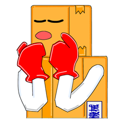 [LINEスタンプ] ダンボール物語